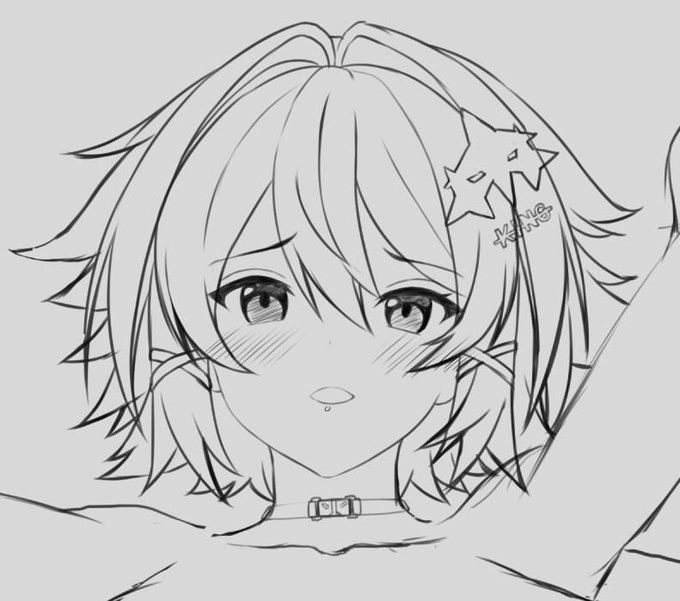 少し顔を上げた角度のツリ目むずかし～
これじゃ誰なのかわかんねぇ 