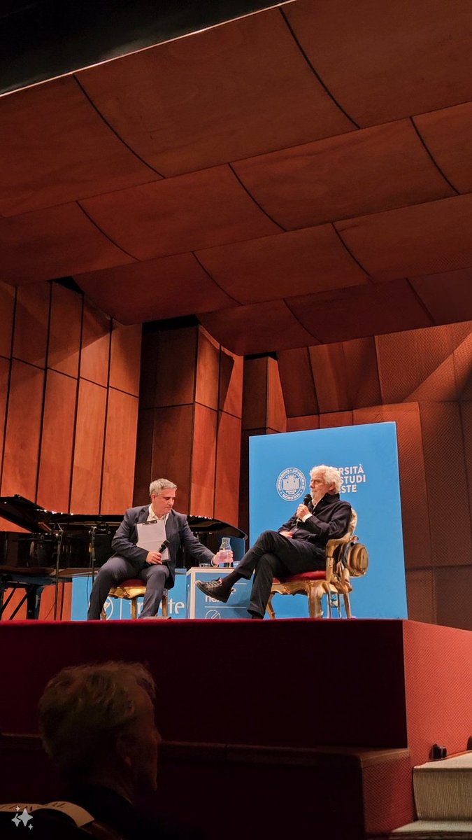 🎼 SCIENZA IN MUSICA
 
Serata indimenticabile al Teatro Verdi di Trieste con 
🎹 Nicola Piovani
musicista, compositore, direttore d’orchestra

#TriesteNext