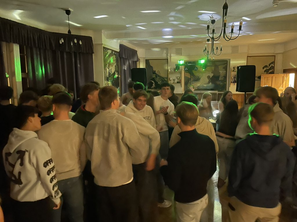 Good fun with year 12 this evening.