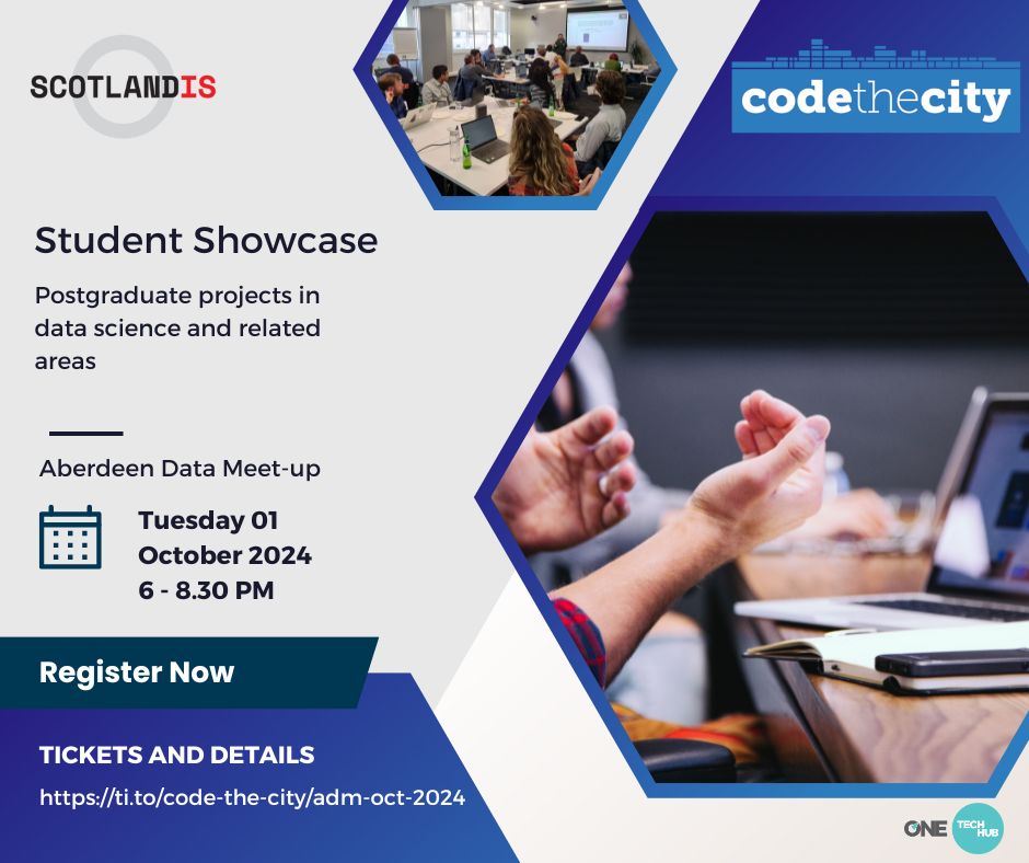 A couple of days until our Data Meet-up features  projects by Masters Students. Topics include AI for Glaucoma analysis, multilingual chatbot for legal navigation, computer vision for decommissioning, and research on poverty and school policies. Book at buff.ly/3B9pw1c