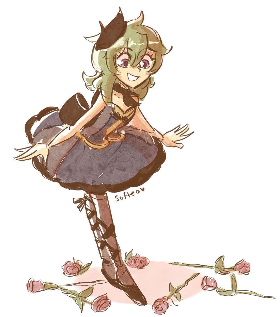 Softeas_'s tweet photo. Ballerina collei 😭 #collei #GenshinImpact https://t.co/WOmB3Csr0z