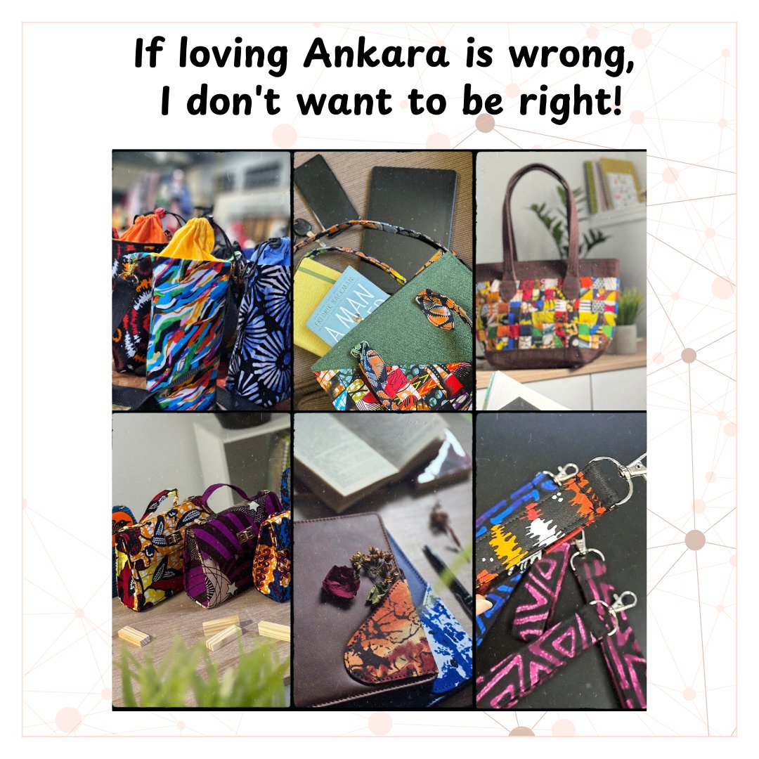 rimeksbb's tweet image. Join the Ankara revolution! 🌍✨
Style, passion, and culture come together in every piece.
From stunning bags to vibrant fabrics, express yourself with bold Ankara fashion. 💼🧵
 #AnkaraCotton #CulturalFashion #HandmadeQuality #RimeksCanada #ShopLocal