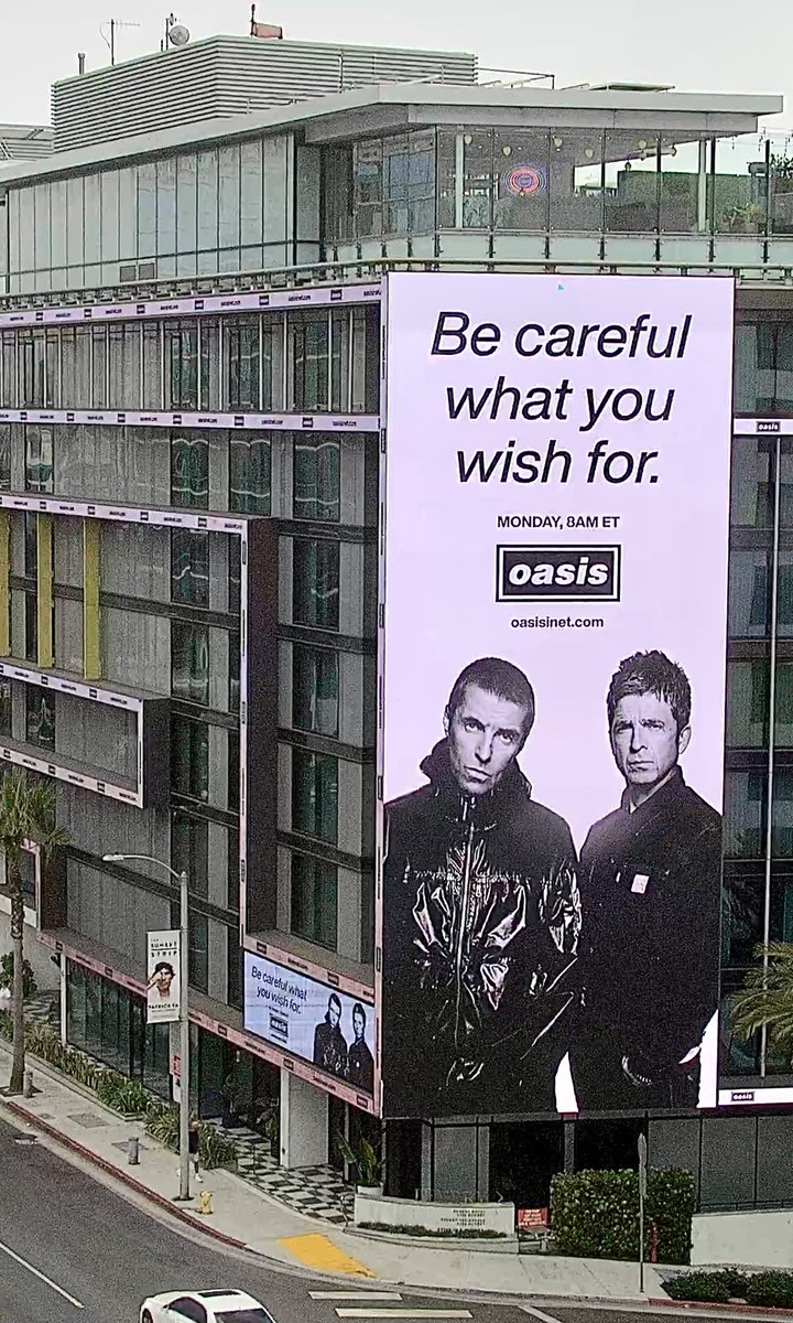 oasis's tweet image. MONDAY, 8AM ET
#OasisLive25