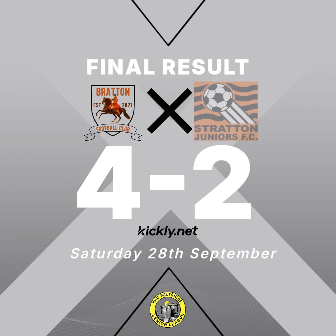 𝙏𝙝𝙚 𝘽𝙤𝙤𝙩𝙝𝙮 𝙎𝙝𝙤𝙬

Today’s game ends 4-2. Two goals from <a href="/maxbishop2001/">Max Bishop</a> and two goals, two assists from <a href="/Jackkkbooth/">Jack Booth</a>. 

Credit to the <a href="/StrattonJuniors/">Stratton Juniors FC</a> goalkeeper who was absolutely superb. And thanks for leaving the changing room clean and tidy. 

#UPTHEBRATTON