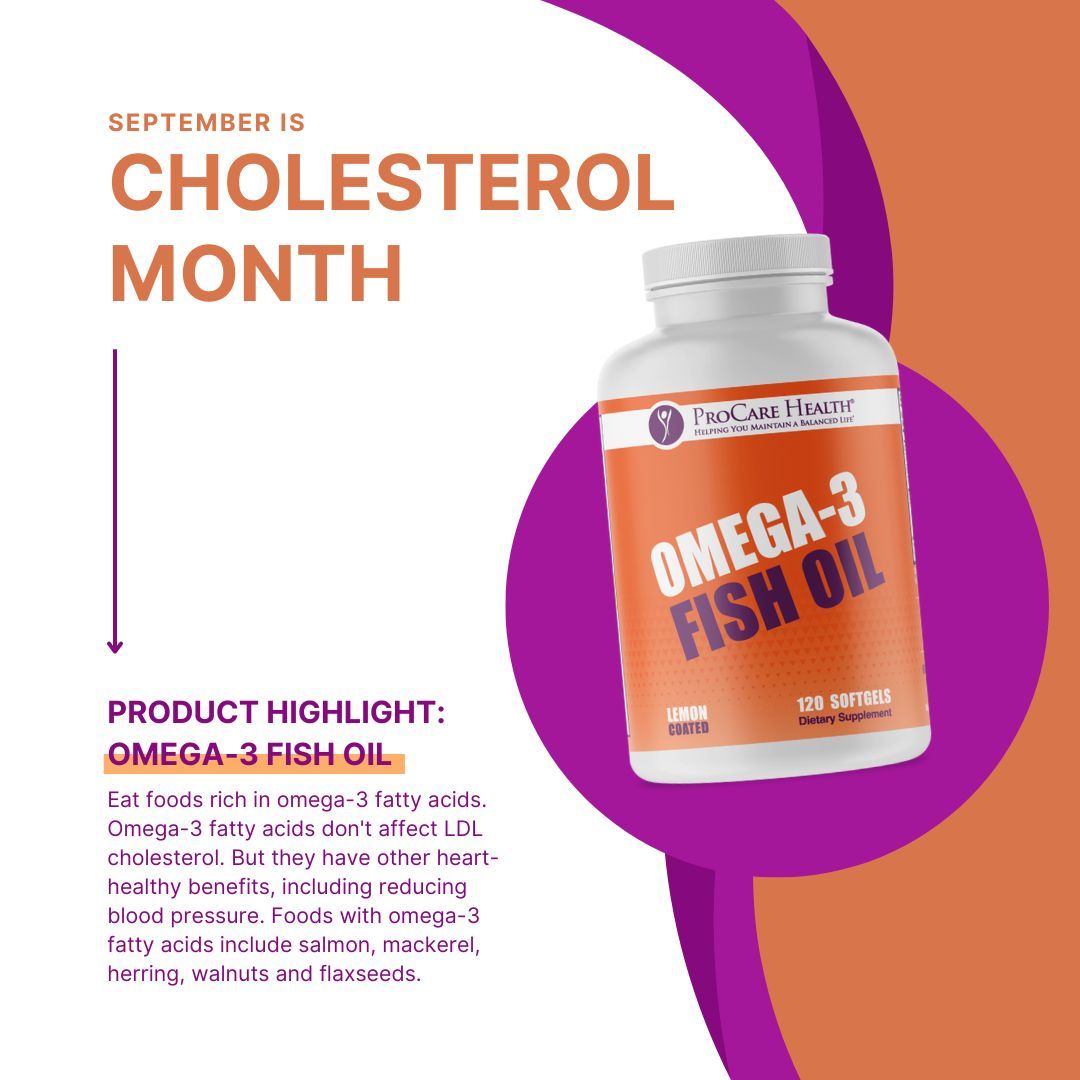 🍏 September Spotlight 🍏 Cholesterol Education Month is the perfect time to prioritize your heart health. Explore our resources to understand cholesterol management and take steps toward a healthier lifestyle. 💓

#CholesterolEducationMonth #HeartHealth #ProCareHealth