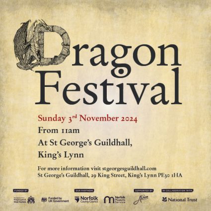 🔥 Unleash Your Inner Dragon at Our Dragon Festival on the 3rd November 🐉

Bring the whole family along for face painting, crafts, and an exciting traila and much more 🎬✨

All this for just £2 per person! Don’t miss out, book your tickets now! 👉 stgeorgesguildhall.com/event/dragon-f…
