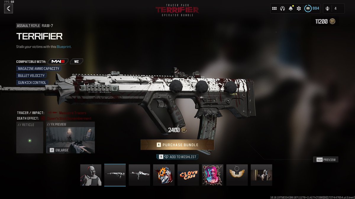 #MW3: ‘Art the Clown’ Operator is now available! 💥 The ‘Terrifier ...