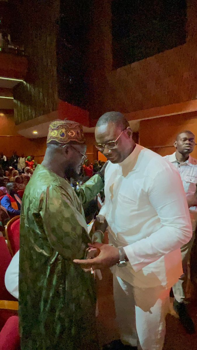 FofanaBala's tweet photo. Hier en tant que militant, j’ai eu l’honneur de participer à la projection de l’avant-première du film le Projet. Cet événement au Grand Théâtre était un moment de communion autour de notre vision commune pour un Sénégal nouveau. https://t.co/UXVvwQbiC5