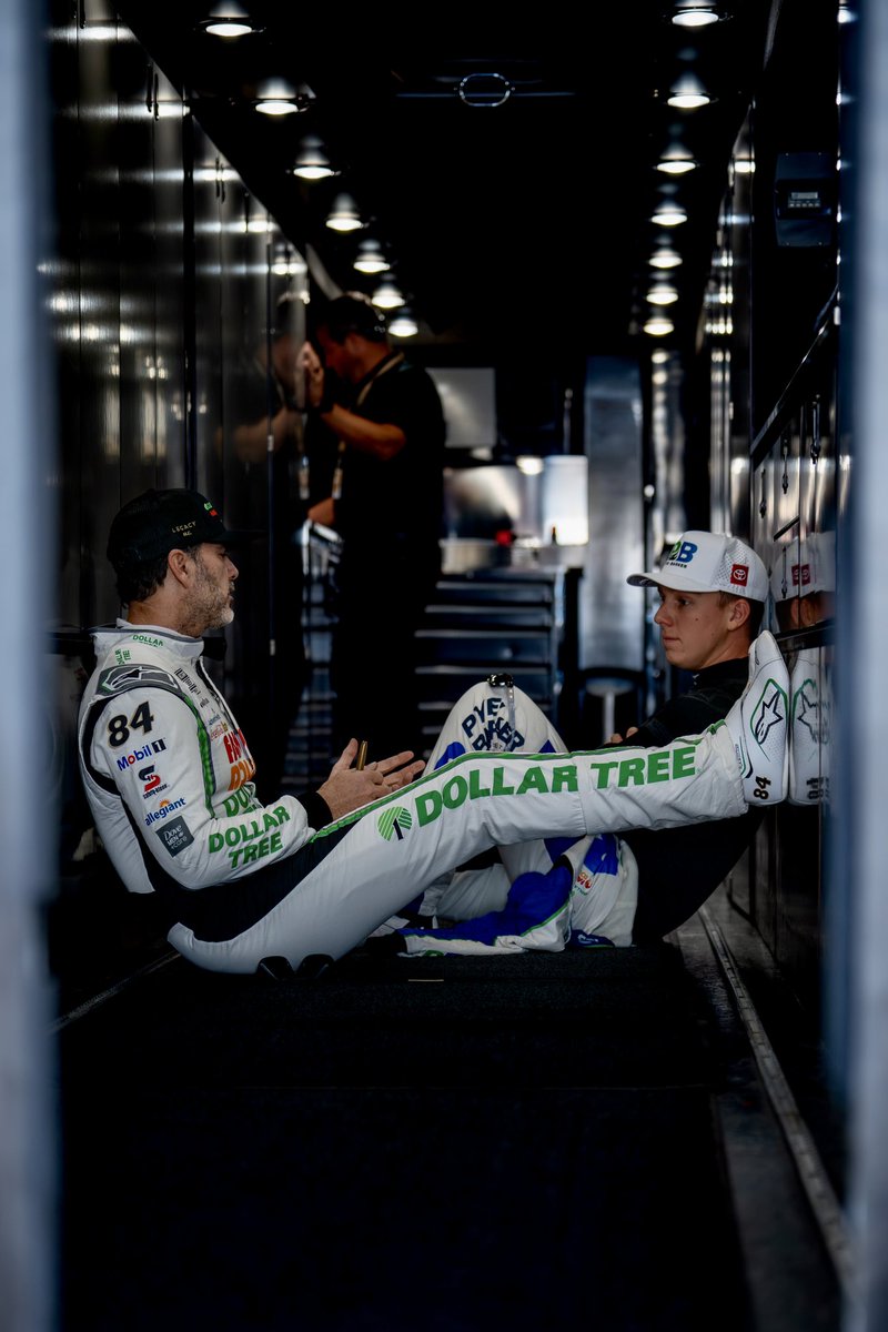 Pre-practice chat.

<a href="/JimmieJohnson/">Jimmie Johnson</a> | <a href="/JHNemechek/">John Hunter Nemechek</a>