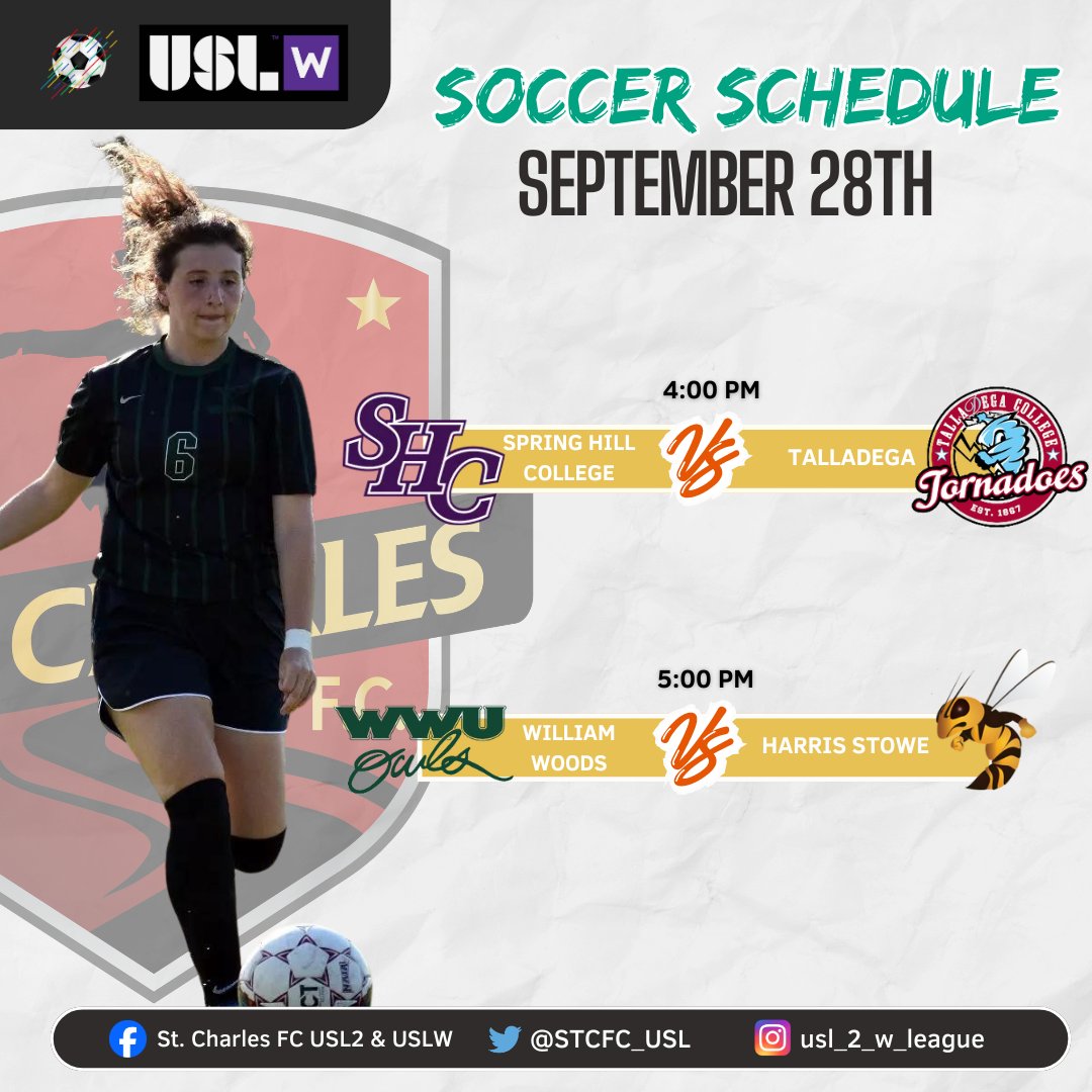 SaintCharlesFC_USL (@stcfc_usl) on Twitter photo So many conference openers and big games today for our <a href="/USLLeagueTwo/">USL League Two</a> / <a href="/USLWLeague/">USL W League</a> alums!
To many to make you read at this moment so here is the full schedule of games.
Good luck to all in action! So many conference openers and big games today for our <a href="/USLLeagueTwo/">USL League Two</a> / <a href="/USLWLeague/">USL W League</a> alums!
To many to make you read at this moment so here is the full schedule of games.
Good luck to all in action!