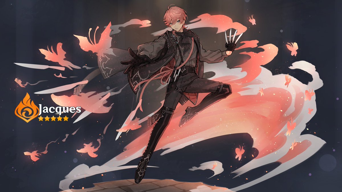 graveyardadopts's tweet photo. #Adoptable for sale!
Jacques
Genshin inspired adoptable by
@kucingsableng 

BTA
SB: 60 USD
MI: 2 USD
AB: 140 USD

BID in the comments below! Auction ends 48h after the last bid. 

TOS in Carrd linked in our profile applies. https://t.co/MhtvGd9aQF