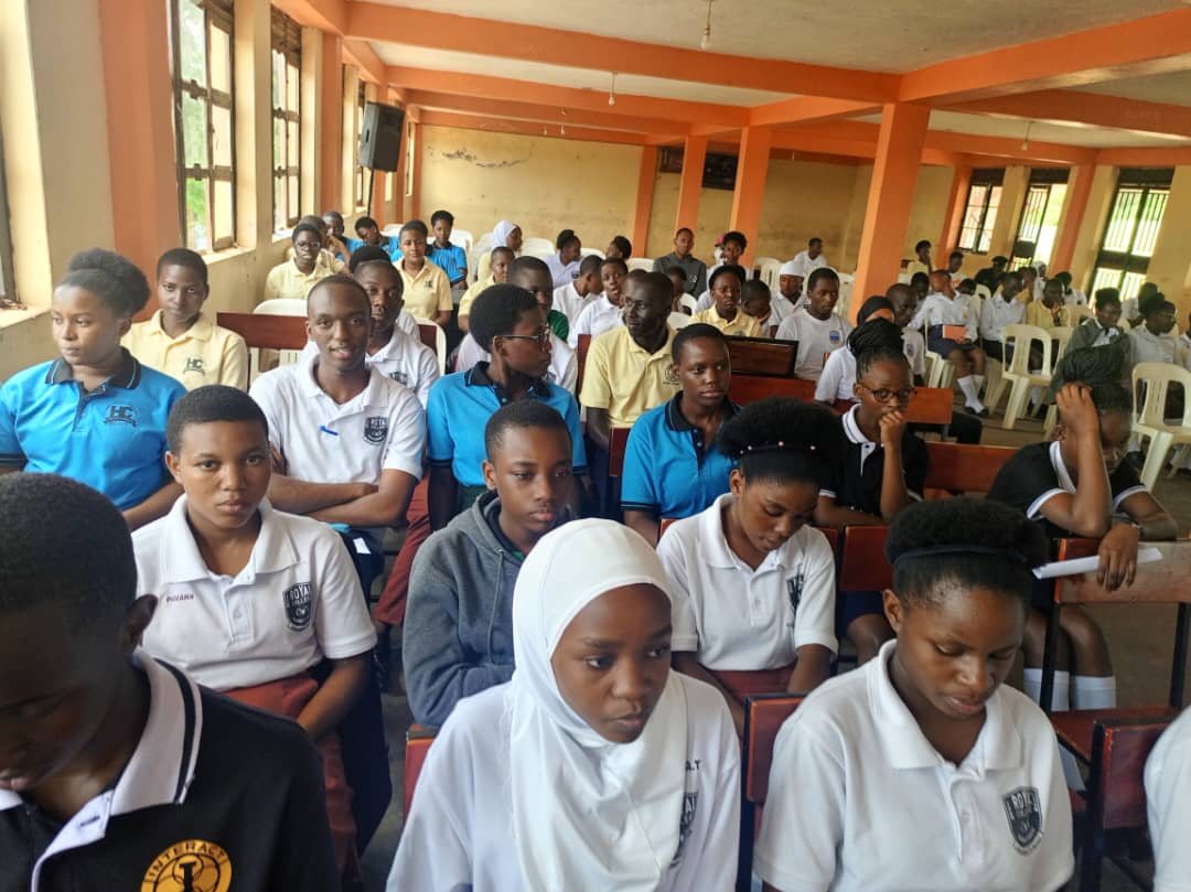 SondeRotary's tweet photo. Picture moments of Rotarians,Rotaractors,Interactors, and guests at the installation of the first president of Interact Club of Royal College Namugongo today at Royal College Namugongo https://t.co/7ANH1LIbnM