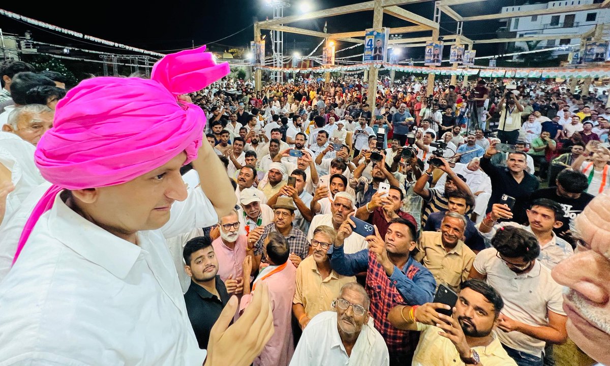 Deepender Singh Hooda tweet media