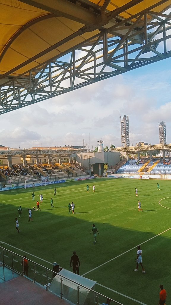 _ZonalSports's tweet photo. Saturday Sunshine at the Mobolaji Johnson Arena. Home ground of Nigeria Premier Football League (NPFL) side, Ikorodu City F.C. https://t.co/ct6D5R5KLl