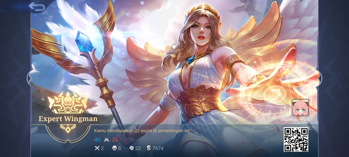 Dianty_Mutiah's tweet photo. Ayo bergabung dengan tim saya, tantang semua Player MOBA terbaik bersama! 
https://t.co/bn3KCG0qL2 https://t.co/sFYY2u9K8z
