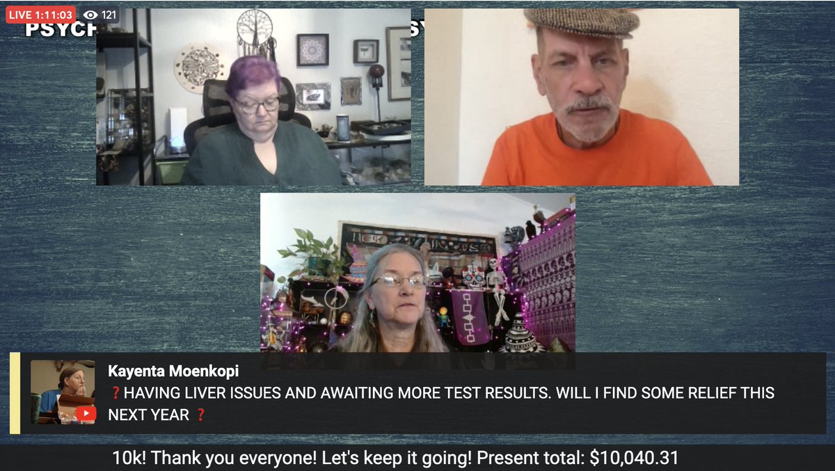 AkashaUnleashed's tweet image. Psychathon 2 livestreaming RIGHT NOW! Join us for readings, giveaways, and fundraising for the Harris-Walz campaign.  #HarrisWalz2024 #YouTube #LIVESTREAM  youtube.com/live/U2AZeLYCF…