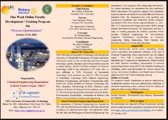 krunal_js's tweet photo. @upluniversity is organizing an Online training Program on 𝗣𝗿𝗼𝗰𝗲𝘀𝘀 𝗢𝗽𝘁𝗶𝗺𝗶𝘇𝗮𝘁𝗶𝗼𝗻 from Oct. 14–18, 2024. Registration link: https://t.co/xrVjUo3Hkj
#FDP #Optimization #training #Engineering #Process #MATLAB @ChemEngMag @chemicaltoday  @ChemicalScience @ChEnected https://t.co/RgRSEfSTrT