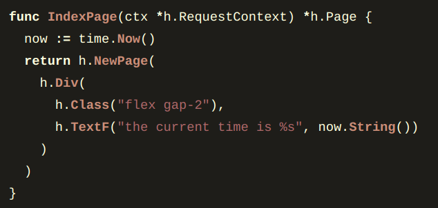 A Go package to build simple and scalable systems with go + htmx
#golang

htmgo.dev