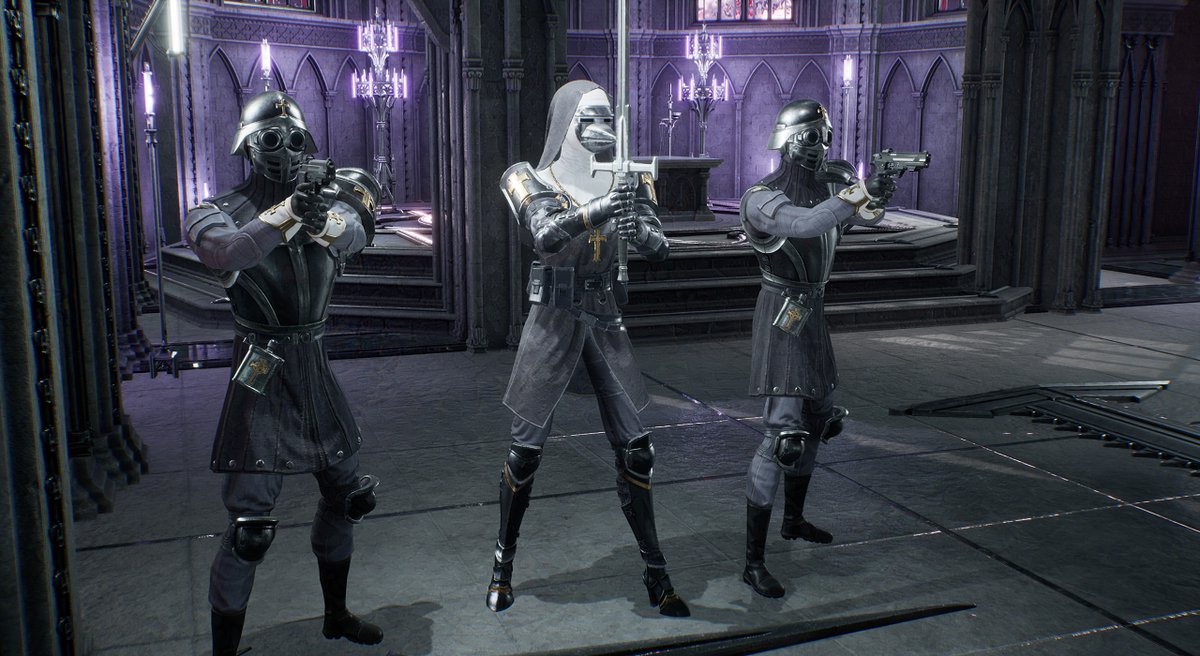 grenadekitten's tweet photo. Inquisitor and her squires have entered the building
#gamedev #indiegame #unrealengine #screenshot https://t.co/y6b51vzwdd