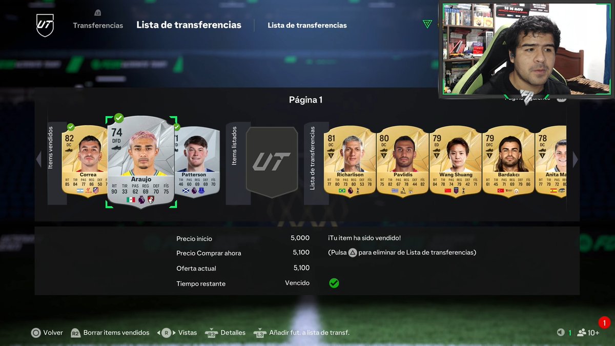 Samurray97's tweet image. Lateral derecho de plata que no vayas a usar, lateral que se vende por la nueva EVO de hoy en FC 25