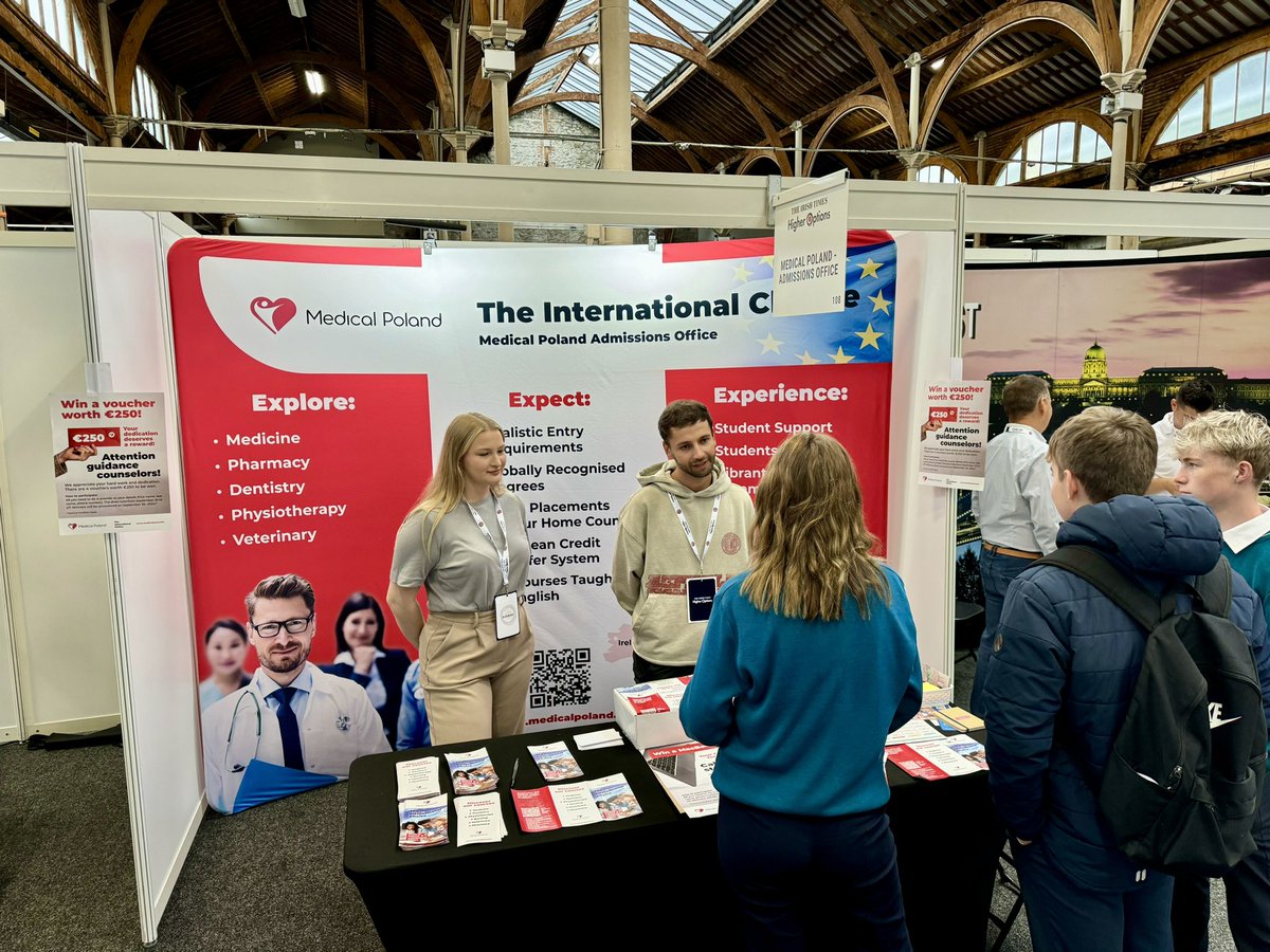 MedicalPoland's tweet photo. Thank you All for visiting us at the @higheroptions_it 2024 this week❤️ @IrishTimes .. @PLinIreland 🇵🇱great event 🇮🇪 https://t.co/HYkiLumzBo