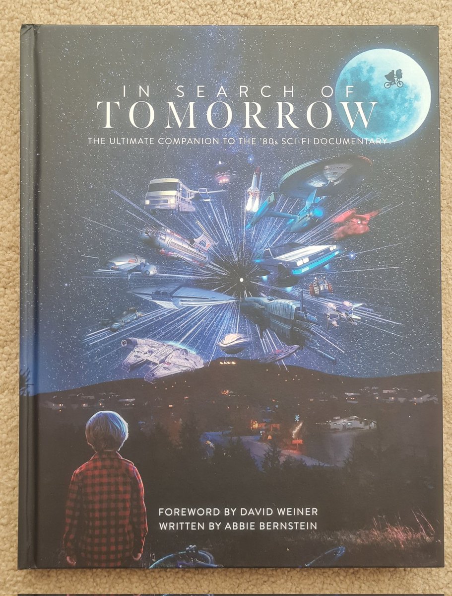 Mr_Lawrence4's tweet photo. Just arrived....
I'm ecstatic to be featured in this 80s Sci-fi paying homage book ๐ #InSearchOfTomorrow #Scifi ๐ https://t.co/lRz5O1rhaz