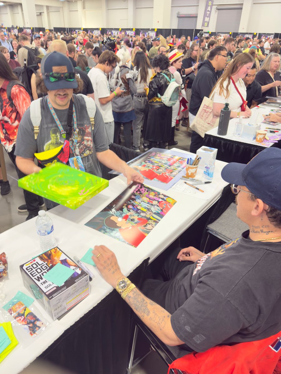 So much fun seeing everyone during day 1 at <a href="/fanxsaltlake/">FanX® Salt Lake Comic Convention™</a>!!! Who's coming through for Day 2??