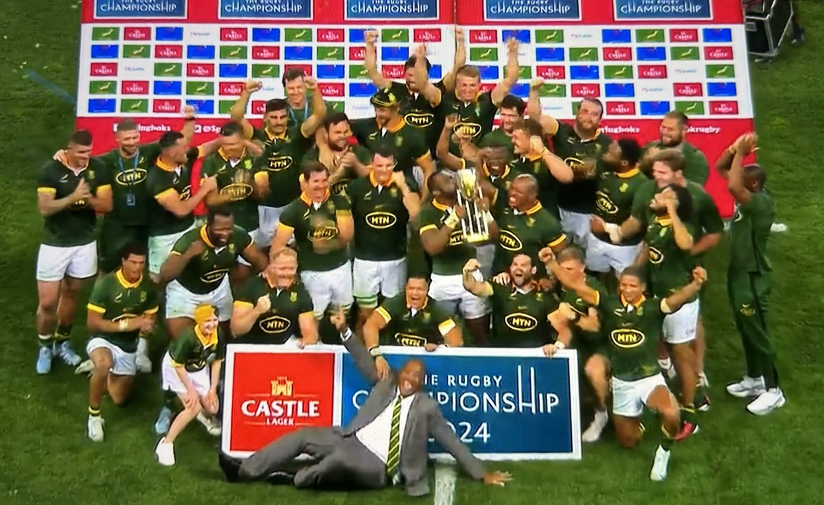 For the first time in the history of rugby; a team are holders of back-to-back World Cups, the Lions Series, the Rugby Championship, the Freedom Cup and the Qatar Airways Cup at the same time

The 2019 - 2024 Springboks are the greatest international rugby team of all-time 🇿🇦🇿🇦🇿🇦