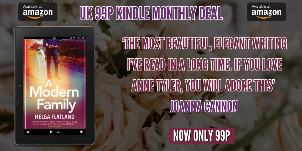 OrendaBooks's tweet photo. #UK #KMD
ONLY #99p for the Norwegian Anne Tyler – @HelgaFlatland's stunning, moving English debut #AModernFamily t @rosie_hedger
A family holiday creates unexpected drama when Liv, Ellen and Håkon's elderly parents announce their decision to divorce…
https://t.co/QOFGhAavM4 https://t.co/iM1eFv0CfT
