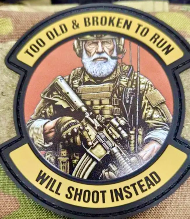 zeekusmc's tweet photo. Running has never been an option. And 50 is only old to those in their 20s and early 30s. But with all the injuries sustained over my career, I can definitely relate to broken.
#FAFO https://t.co/nTsAiqLvrn