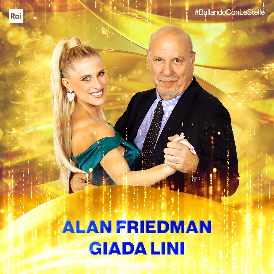 📲 Vota con un “mi piace” se vuoi sostenere #AlanFriedman e #GiadaLini   ✨
#BallandoConLeStelle