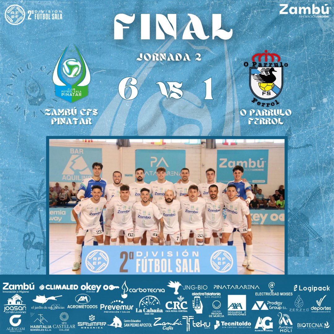 CFS_Pinatar's tweet photo. 🔚¡FINAAAAAAAAAAAAAAAAAAALLLLLLLL! ¡LOS TRES PUNTOS SE QUEDAN EN CASA! ¡PRIMERA VICTORIA DE LA TEMPORADA!

#GOZambú #PicoPalaYGloria💙💚 https://t.co/IRjyFsVsjB
