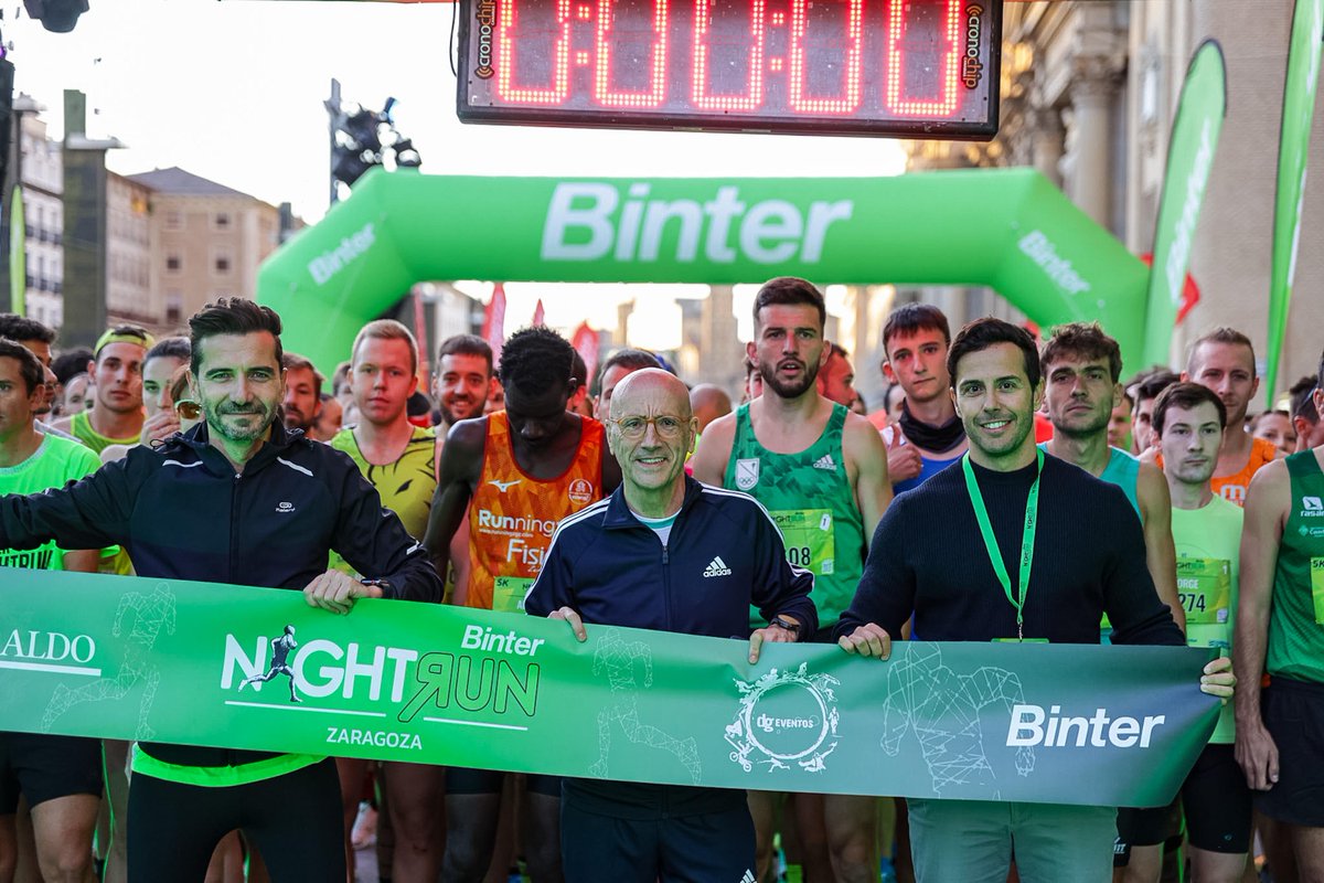 BinterNightRun's tweet photo. Despega 🛫🏃🏻♀️➡️🏃🏻➡️ la distancia 5k
...
#BinterNightRun #bintercanarias #heraldodearagon #ATADES #ayuntamientoZaragoza https://t.co/FizkLnX6xR