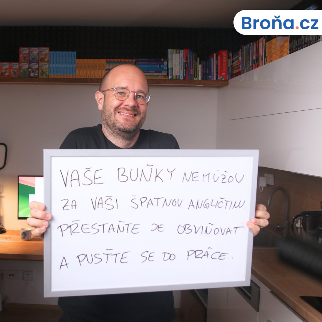 🔬 Nemám na angličtinu buňky.
👩‍🦱 Nemám na angličtinu hlavu.
🥇 Nemám na angličtinu talent.

Když jste se zvládli naučit česky (nebo slovensky 😊) máte všechen potřebný “vercajk” na to, abyste zvládli angličtinu.