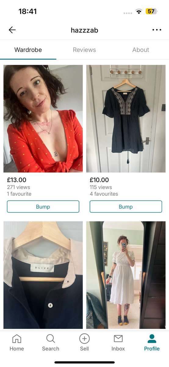 HarrietBarnsley's tweet photo. I’ve been working on my @vinted game, if anyone fancies a gander at my wardrobe:

https://t.co/Xb5jxH0cZh 👀 

#Vinted · #VintedFinds · #VintedHaul · #PrelovedFashion · #SecondhandStyle · #ShopMyCloset · #FashionResale https://t.co/5O0zwGdqEq