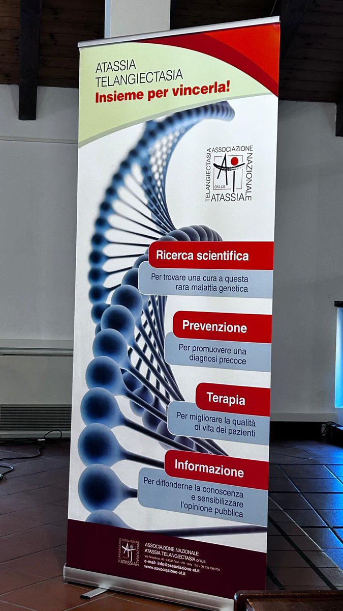 AEF_AT's tweet photo. 🇮🇹 Este fin de semana varias familias de nuestra asociación están compartiendo el “Family weekend” organizado por nuestra asociación-hermana en Italia. 

¡Muchas gracias ANAT por invitarnos! ❤️

#bolonia #ataxiatelangiectasia #atassiatelangiectasia #italia #cureAT #convivencia https://t.co/WOndDdGXYO