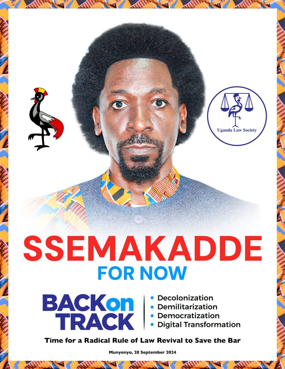 Congrats, counsel <a href="/IsaacSsemakadde/">Isaac Ssemakadde</a> on your win. 

Your unwavering commitment to advocate for governance issues in Uganda remains unquestionable and I believe that you will execute your term to the best of your abilities. 

All the best. 
#NoGulag 
#bangthetable 
#LegalRebel