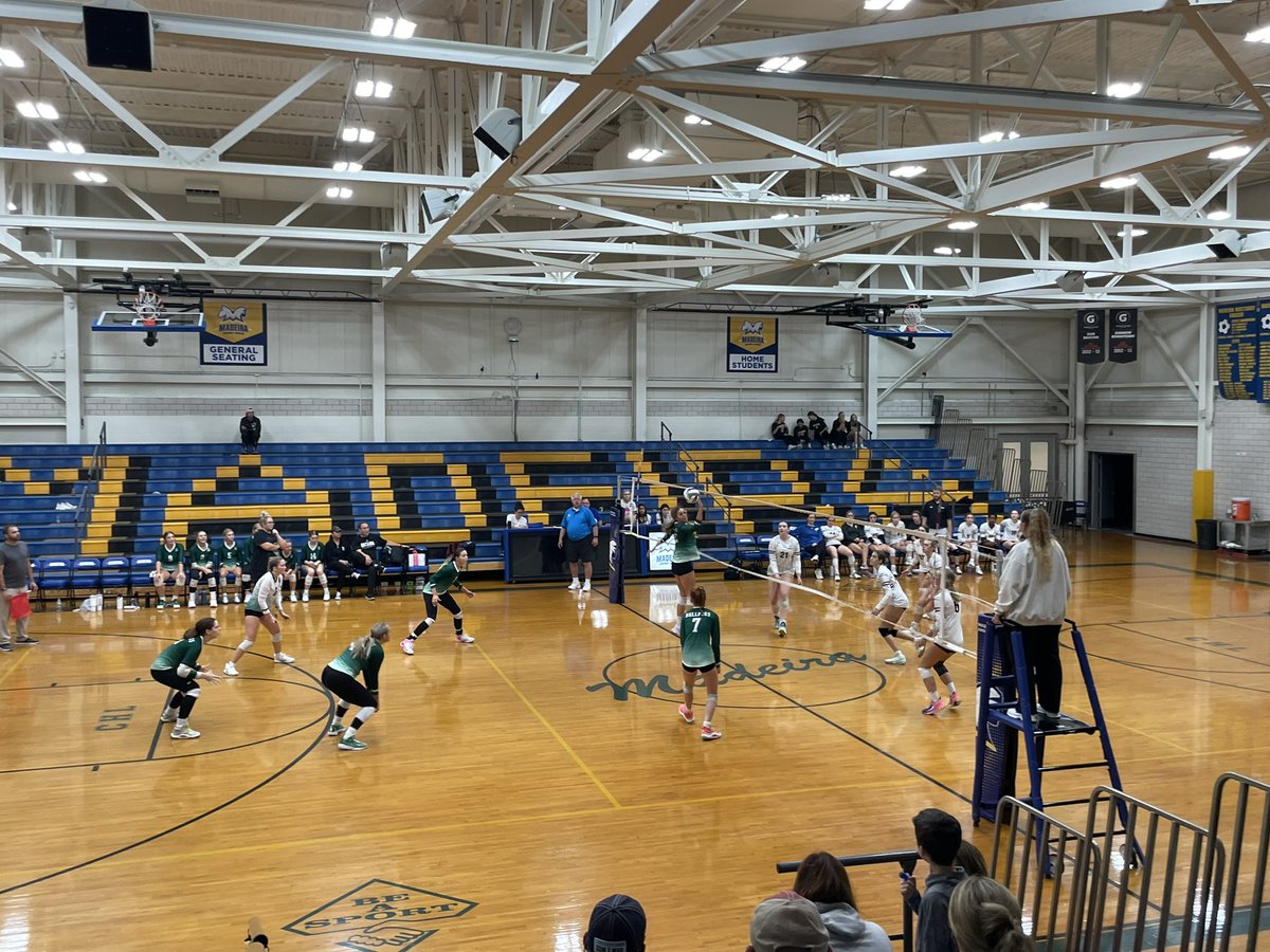 Big 5 set win for <a href="/BataviaVolleyb1/">Batavia Volleyball</a> vs Maderia! <a href="/batavia_hs/">Batavia High School</a> <a href="/BataviaSports/">Batavia Bulldog Athletics</a>