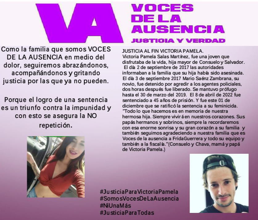 Fridaguerrera's tweet image. #Comunicados @VocesDLAusencia  NO, a la revictimización de Victoria Pamela  fridaguerrera.blogspot.com/2024/09/comuni… #MarioSánezESCulpable #NoALaRevictimizacion.