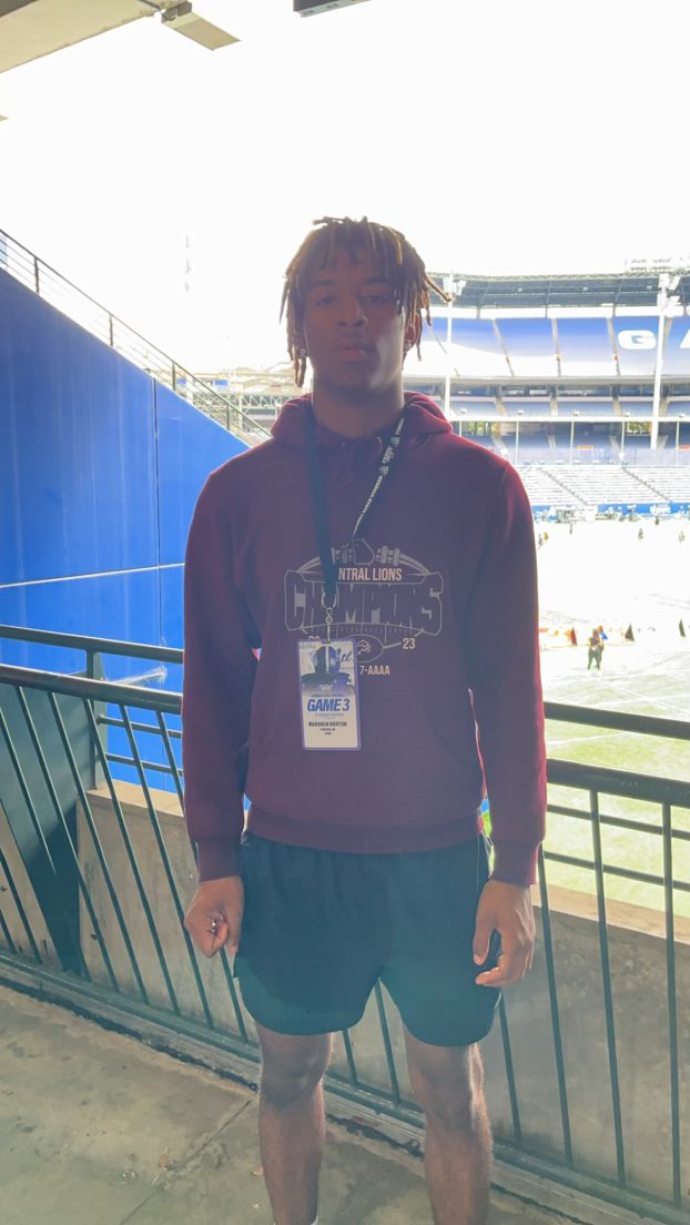2025 WR/DB <a href="/MarshunHorton/">Marshun Horton</a> visiting <a href="/GeorgiaStateFB/">GSU Football</a> game vs <a href="/GSAthletics_FB/">Georgia Southern Football</a> today in ATL! 

<a href="/RecruitGeorgia/">Recruit Georgia</a> <a href="/NwGaFootball/">NwGa Football</a> <a href="/GradickSports/">Gradick Sports</a> <a href="/BigFaceSportss/">BigFaceSports, (Recruiting & Scouting)</a>