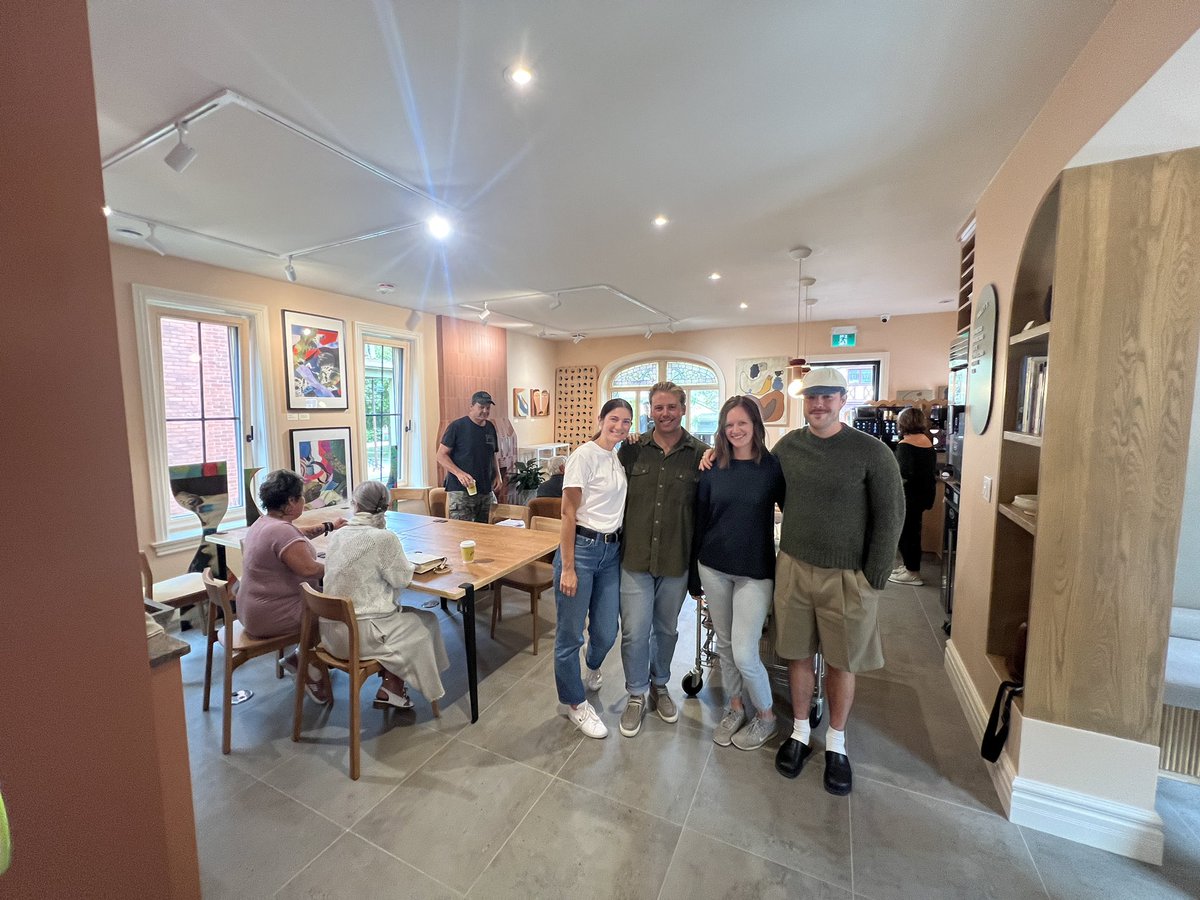 Berry Vrbanovic (@berryonline) on Twitter photo Next up today, I joined <a href="/stretch_ward10/">Stephanie Stretch (she/her)</a> at the Roy Street soft-opening of an awesome new mixed-use building with gallery/cafe on the main floor and 3 units of housing as well! Welcome to <a href="/DTKitchener/">Downtown Kitchener</a> #HollysNeighbourhoodCafe and #Studio27! Thanks for choosing to #MakeItKitchener! Next up today, I joined <a href="/stretch_ward10/">Stephanie Stretch (she/her)</a> at the Roy Street soft-opening of an awesome new mixed-use building with gallery/cafe on the main floor and 3 units of housing as well! Welcome to <a href="/DTKitchener/">Downtown Kitchener</a> #HollysNeighbourhoodCafe and #Studio27! Thanks for choosing to #MakeItKitchener!