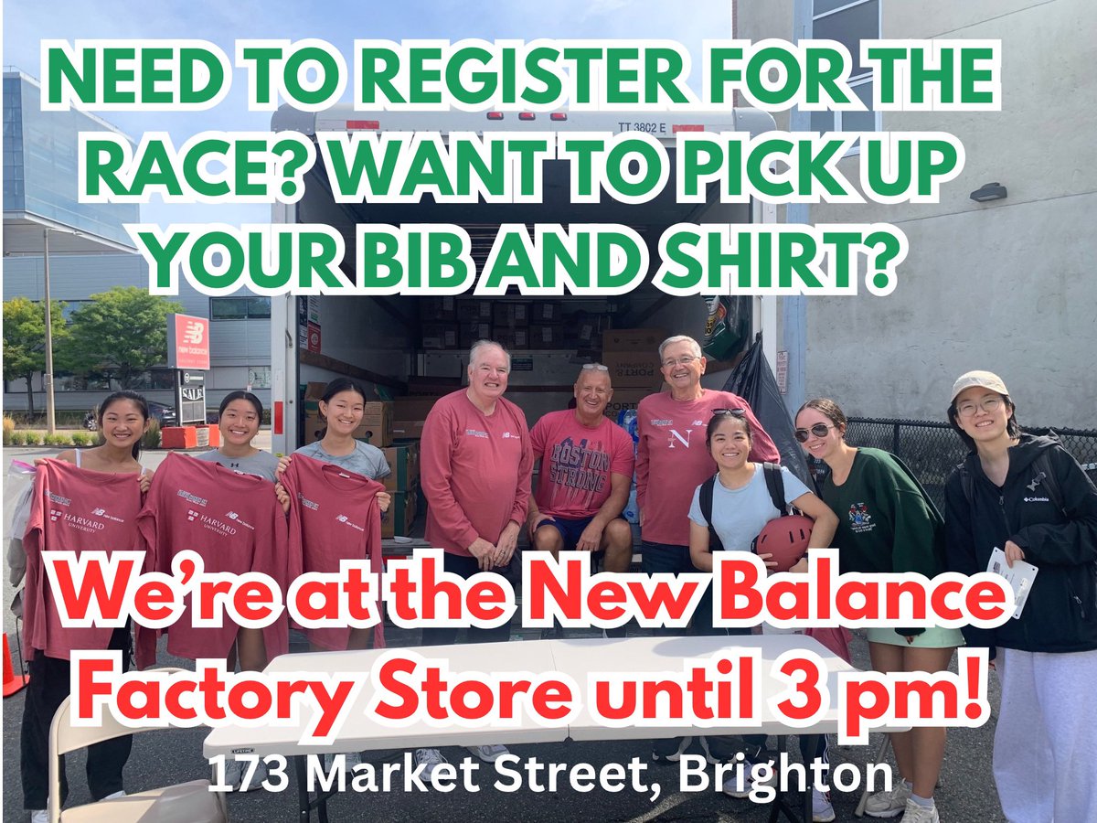 Kevin G. Honan (@repkevinhonan) on Twitter photo It’s not too late to register for the <a href="/Brian_Honan5k/">Brian Honan 5K Road Race</a>—come by the NB Factory Store today to register, pick up your bib and grab your t-shirt!
We’re here until 3 PM! It’s not too late to register for the <a href="/Brian_Honan5k/">Brian Honan 5K Road Race</a>—come by the NB Factory Store today to register, pick up your bib and grab your t-shirt!
We’re here until 3 PM!