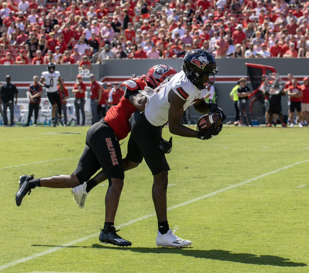 First half photos from Raleigh as NC State leads NIU 17-14 at halftime.

📸: <a href="/tim_dodge19/">Tim Dodge</a>, Totus Tuus Keely