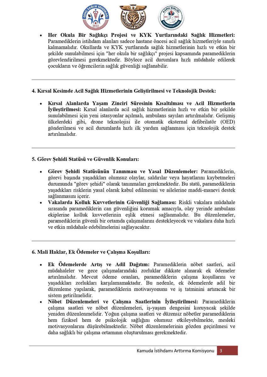 ahmetesmer2121's tweet photo. Paramedik meslektaşlarımızı sevindirecek projemizi duyurmaktan büyük bir gurur duyuyoruz.

Bugüne kadar İlk ve Acil Yardım branşı için hazırlanan en kapsamlı projenin taslağı tamamlanmış olup, kısa süre içerisinde detaylı dosya ile birlikte Bakanlığa sunulacaktır. Hayırlı olmasını dilerim.
