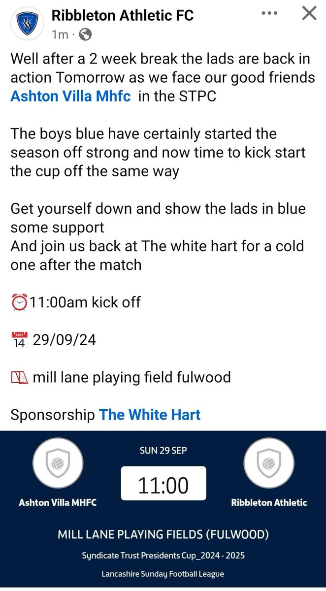Get down and show the boys some support ⚽️💙