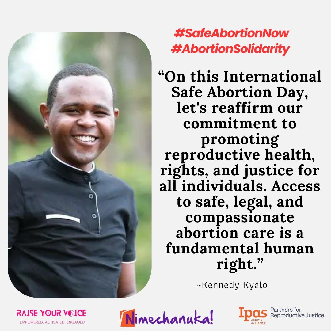 #SafeAbortionNow #AbortionSolidarity <a href="/RaiseYourV_oice/">Raise Your Voice CBO</a> <a href="/Nimechanuka/">Nimechanuka</a> <a href="/Ipas_AA/">Ipas Africa Alliance</a> 

Space link x.com/i/spaces/1mnxe…