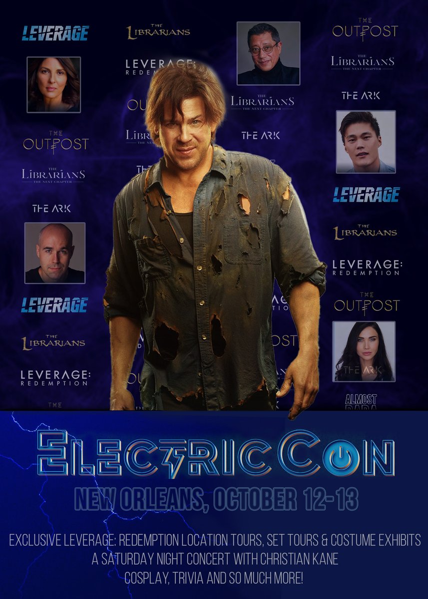 I am so excited about #ElectricCon, sounds like so much fun! Tours, exhibits, a lot of the amazing people behind my favorite shows, a live performance by #ChristianKane AND its in #NOLA!
creationent.com/cal/elc_nola/a……
