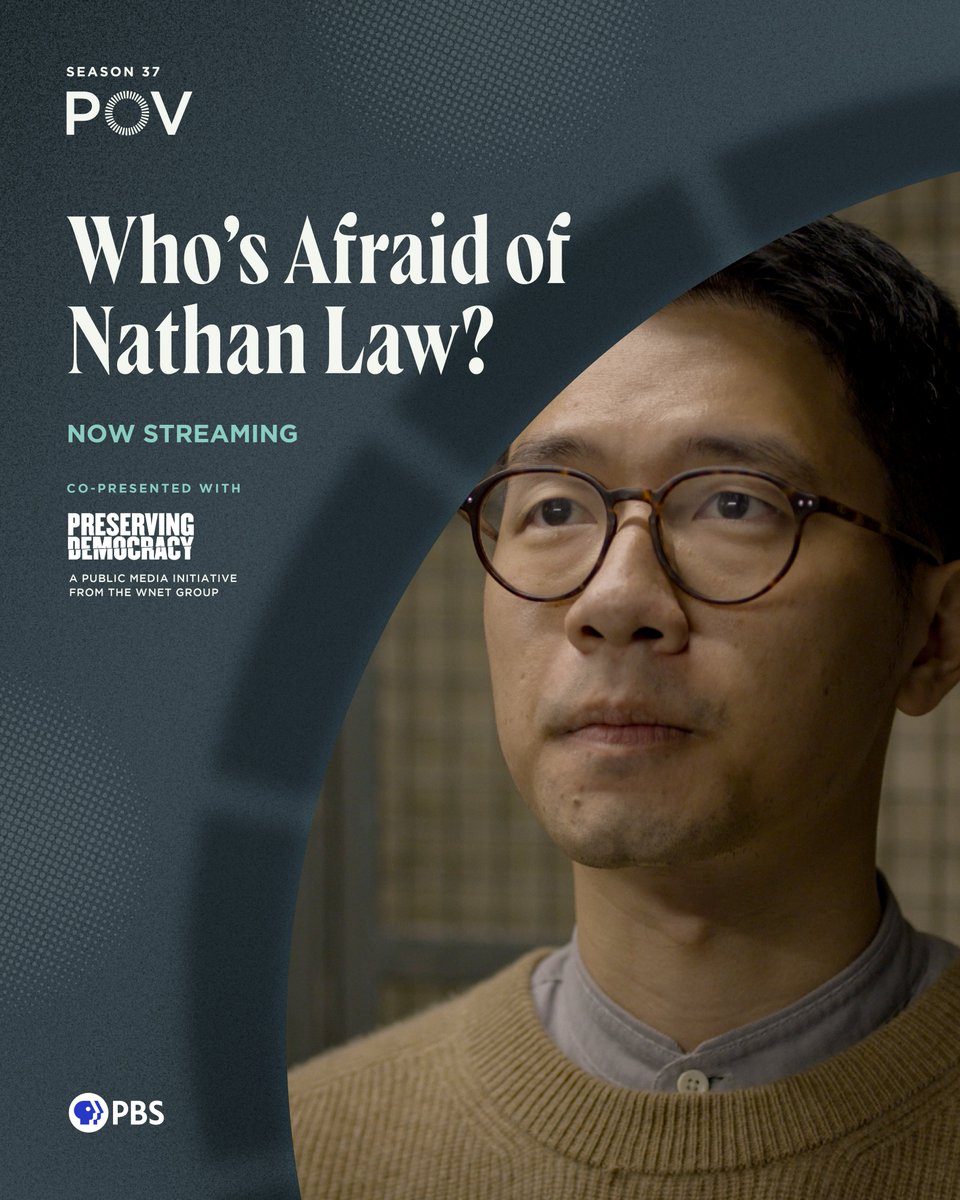 NathanLawFilm's tweet photo. Have you heard? WHO'S AFRAID OF NATHAN LAW is now streaming! #NathanLawFilmPBS #NathanLawFilm https://t.co/ozc2gA48yU
