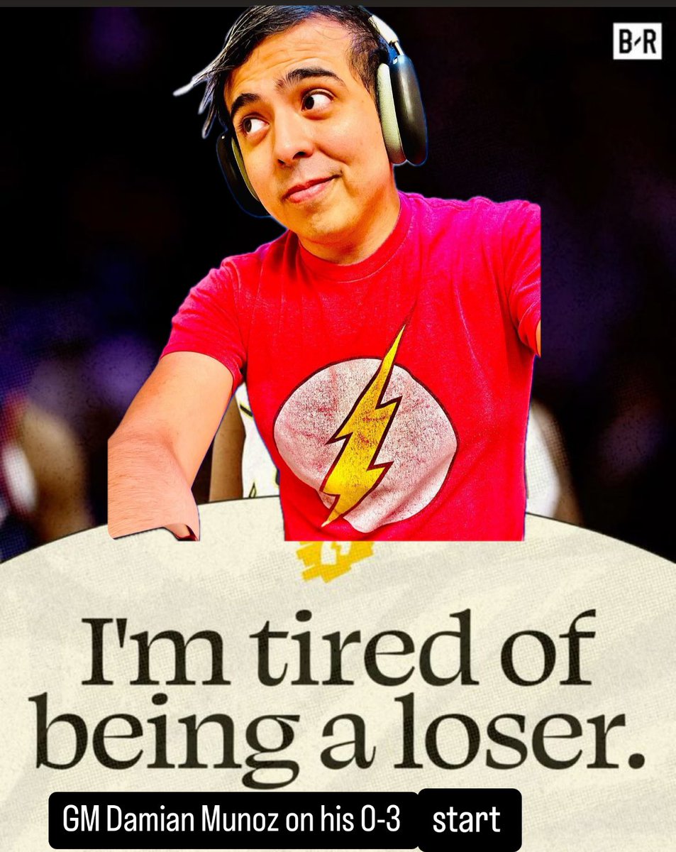 RealNoFunLeague's tweet photo. GM Damian Munoz had this to say after being asked about his 0-2 start https://t.co/uoVQl4O1pE