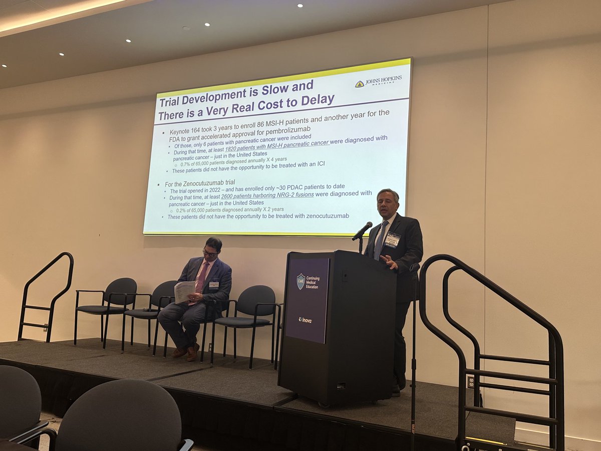 NaglaAKarimMD's tweet image. ⁦@MPishvaian⁩ How to improve accrual/Discover the clues to success of Phase I Programs #ET24 ⁦@InovaSchar⁩ ⁦@InovaHealth⁩ ⁦@InovaCME⁩